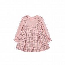 ABEL & LULA βρεφικό φόρεμα 15-05504-008 ροζ